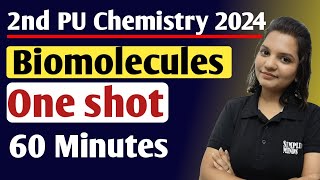 biomolecules In One Shot | 2nd PUC Chemistry - 2024