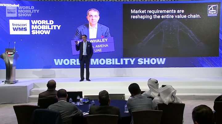 Alan Whaley KEYNOTE at World Mobility Show - Dubai...
