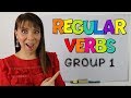 COMO PRONUNCIAR EN PASADO LOS VERBOS REGULARES EN INGLES - GRUPO 1 | PRONUNCIATION OF REGULAR VERBS