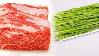 Chives VS Sesame Oil Dip, Which Pairs Best with Beef (Golden Shopping Cart) @Good Morning Ep. 54...