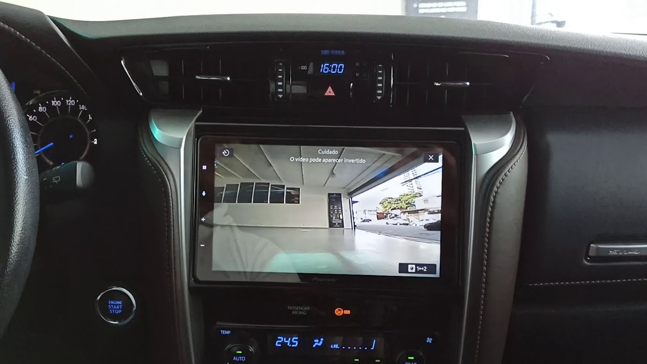 Toyota SW4 2018 - Central Pioneer 9" Full HD - Instalação e integração com veiculo - ArtsomAuto