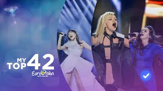 Eurovision 2016 🇸🇪 | My Top 42 | Throwback!