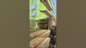 1vs3 AWP CLUTCH on Mirage #cs2 #csgo