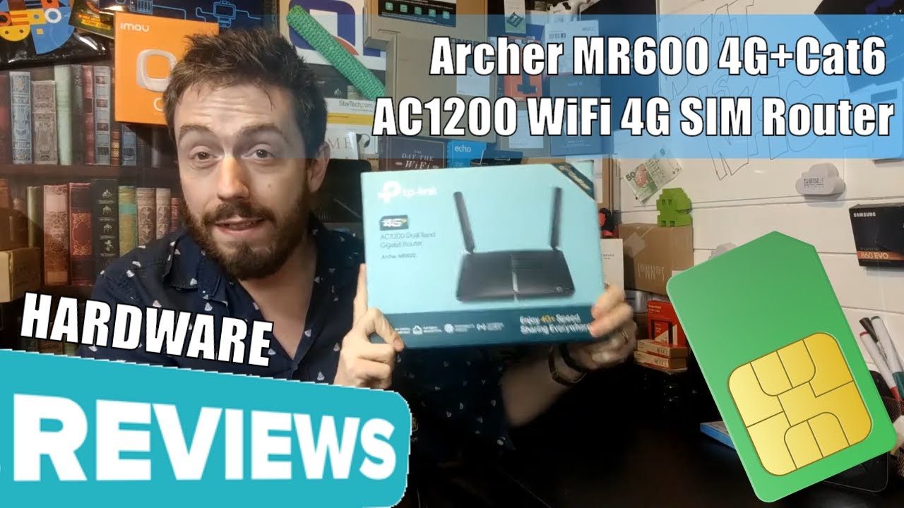 Archer MR600, 4G+ Cat6 AC1200 Wireless Dual Band Gigabit Router