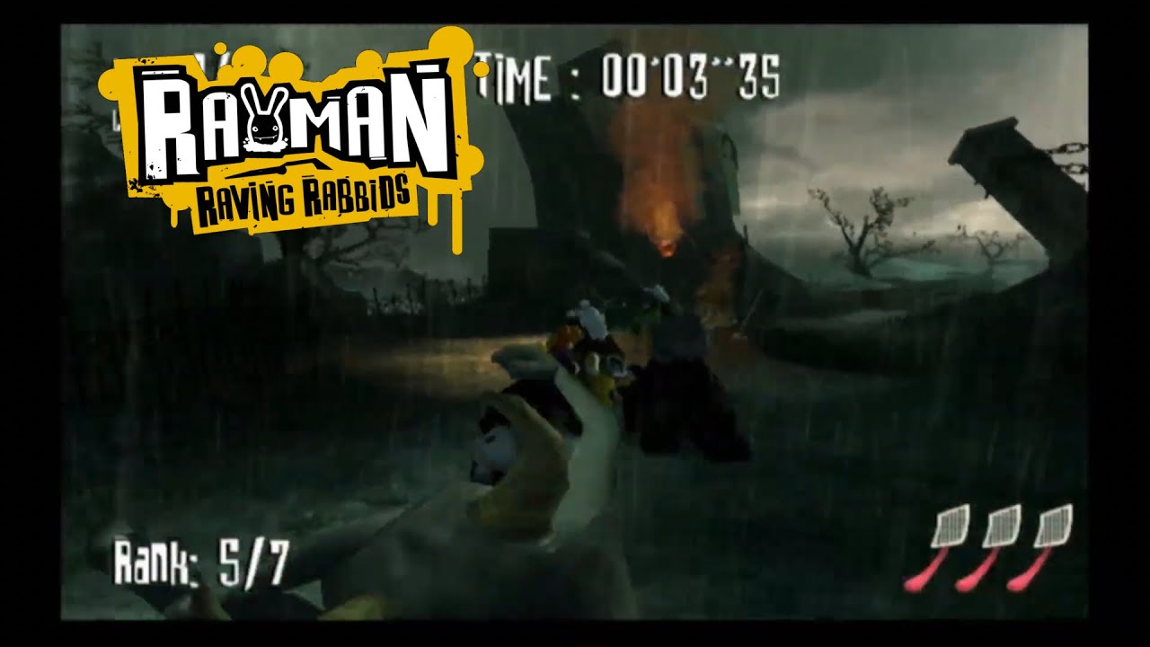 Rayman Raving Rabbids (Wii) - Story Mode (Day 6) - YouTube