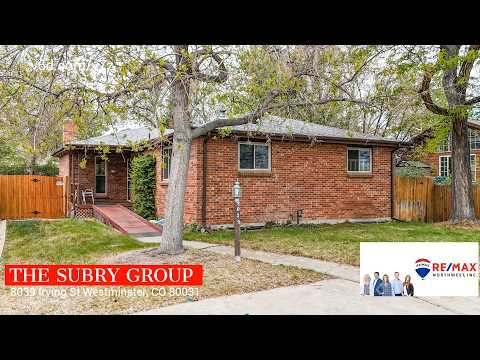 8039 Irving St, Westminster, CO home video tour