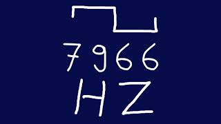 7966 hz square