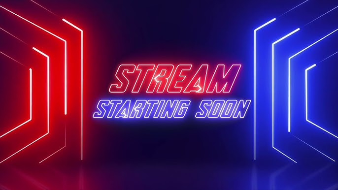 Stream Starts Soon Template on Make a GIF