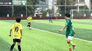 香港南區麗池(黃) vs 深圳鵬之星(綠) ⚽️ 2024「德俊杯」港深U10少年足球交流賽 ⚽️