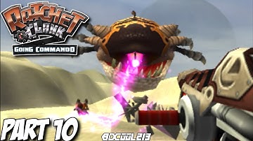 RATCHET & CLANK GOING COMMANDO GAMEPLAY WALKTHROUGH PART 10 PLANET TABORA CRYSTALS - PS2 LETS PLAY
