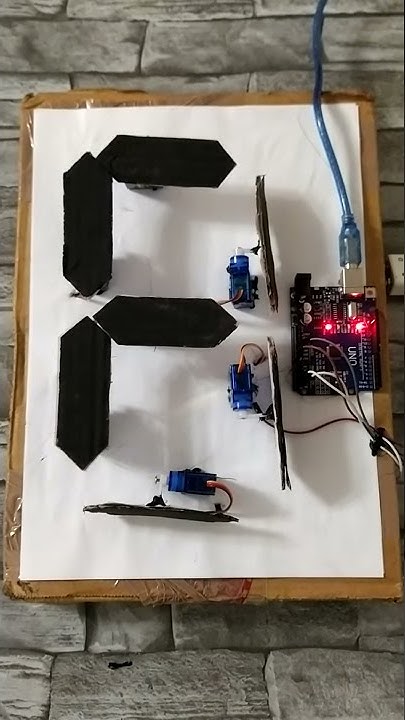 Arduino Servo Mechanical Clock Version Two. - YouTube