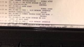 From The Field: Simplex dot matrix printer