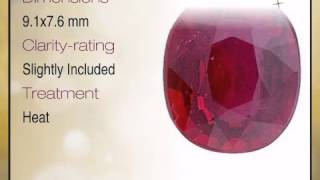 Bargain Price Red Ruby Unheated with GIA Cert from Mozambique, Oval Cut, 2.43 carats - africagems.co