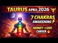 Taurus Horoscope April 2026 | वृषभ राशिफल अप्रैल⚡ 7 Chakras Activated | Money, Love & Career Shift 🔥