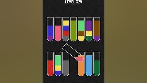 【Water Sort Puzzle】 Level 329