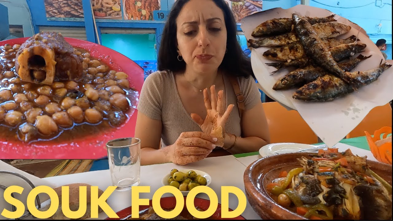 BEST FOOD IN SOUK EL HAD - AGADIR, MOROCCO FOOD TOUR