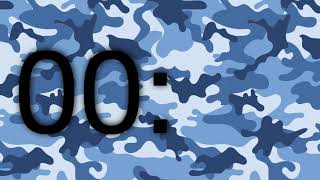 30 Second Timer Count Down Camo Blue