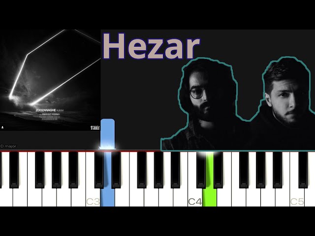 ورژن پیانو هزار از مهراد هیدن و سامان ویلسون🎹Hezar - Mehrad Hidden Ft. Saman Wilson Piano Tutorial class=
