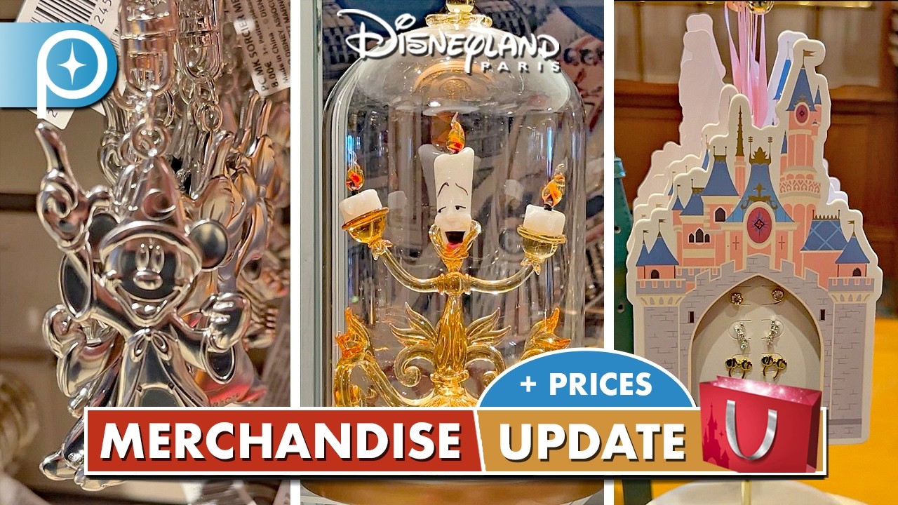 激レア！Disneyland Paris新エリアオープン記念 限定配布 非売品 🛍 Disneyland Paris MERCHANDISE Update | April 2026 - YouTube