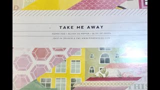 Use an Entire Paper pad- Take Me Away, Paige Evans