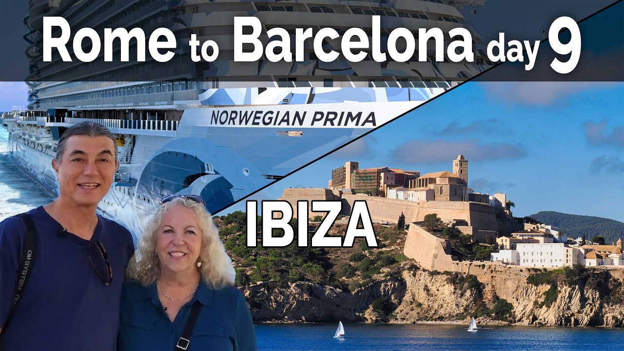 NCL Prima Cruise Vlog: Ibiza Old Town Walking Tour & Ship Review (Final Day) senior silver travelers