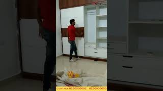 Wardrobe - sliding door #budgetinterior #wardrobe #slidingwardrobe #mrcareinterior #interiordesign