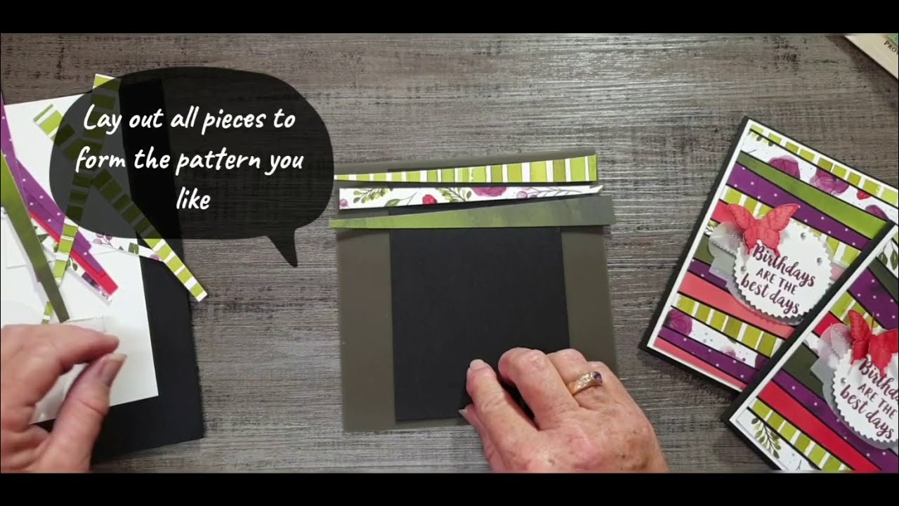 Scrappy Strip Card YouTube