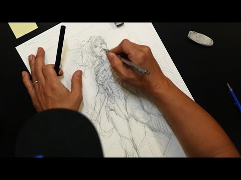 dc-comics'-jim-lee-talks-wonder-woman's-evolution-&-his-drawing-process