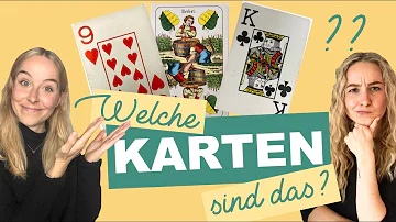 Wie heißen die Spielkarten auf Deutsch?