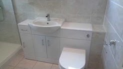 A Bathroom converted to a modern stylish Mobility Shower room