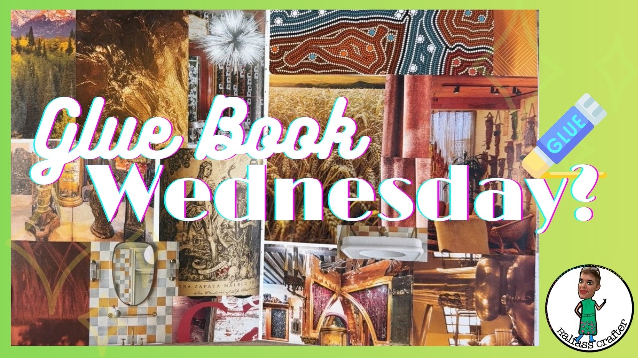 Its #gluebook Wednesday?! Random Backgrounds!!