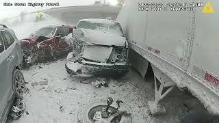 VIDEO | Ohio State Highway Patrol releases body camera footage of fatal December turnpike crash