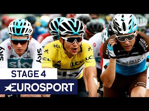 Video: Criterium du Dauphine 2018: Alaphilippe memenangkan Tahap 4; Team Sky mempertahankan keunggulan keseluruhan