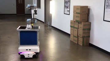 UR and MiR Robots join forces for our Open House Event
