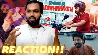 Poda Padichiruken (from "Meesaya Murukku 2"), Bringing Gana to People! ( REACTION!! )