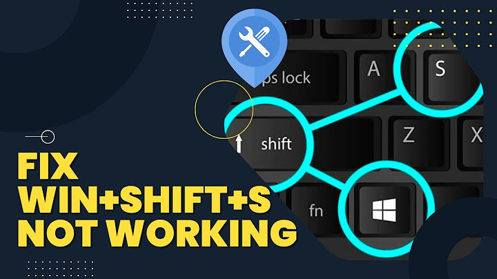 How do I fix Shift S?