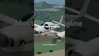 👀✈️ The Strangest Twin-Engine Plane Ever Built! #RutanBoomerang #ExperimentalPlane #AviationLovers