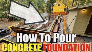How To Pour A Concrete Foundation For A House That Is 8 Feet Tall Step ByStep Full Process Explained