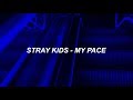 Stray Kids My Pace Easy Lyrics 
