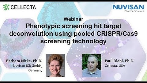 Phenotypic screening hit target deconvolution using CRISPR/Cas9 screening technology | AAPS 2021