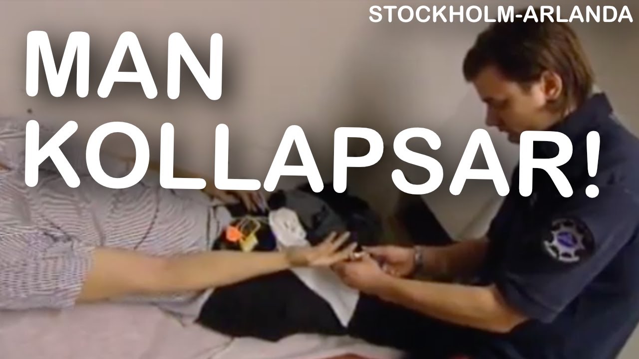 Stockholm-Arlanda avsnitt 9 | Tjugofemårig man kollapsar