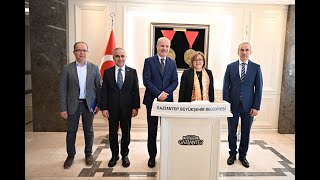 Yök Başkanı Erol Özvar, Gaziantepte