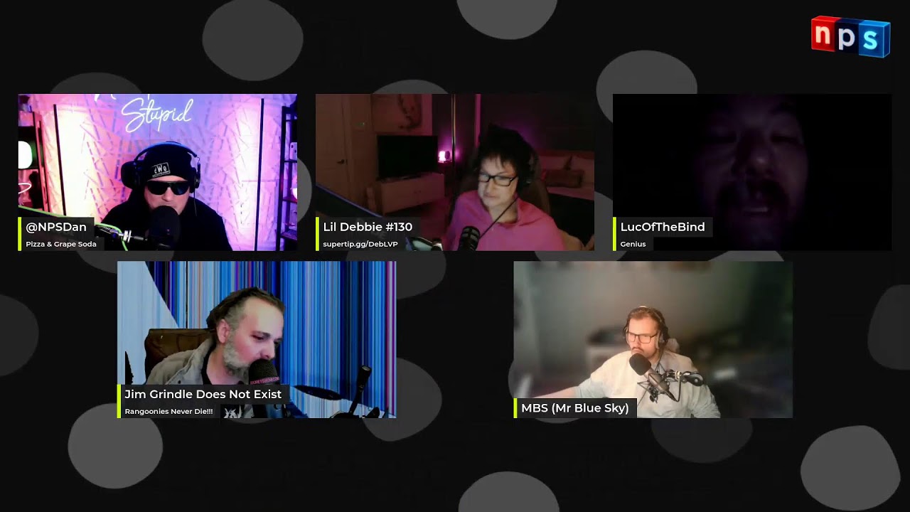 PIZZA, EPSTEIN, & FAKE SPACE? w/ Jim Grindle & Luc of the Blind | Nice Podcast, Stupid