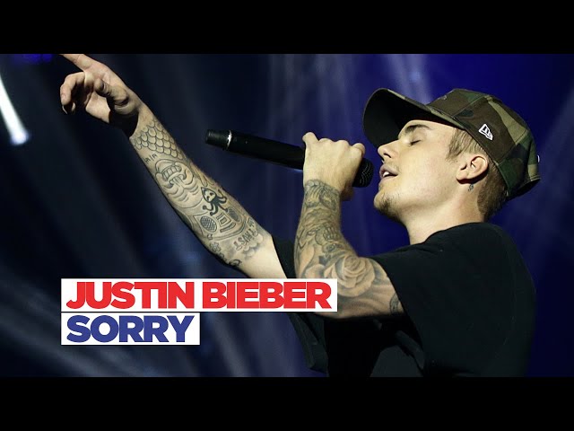 Justin Bieber - 'Sorry' (Jingle Bell Ball 2015) class=