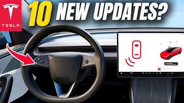 10 HUGE Features from Tesla Spring Update: It