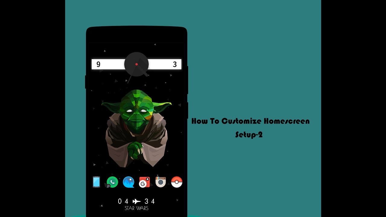 How To Customize Your Home Screen-Setup 2 - YouTube