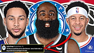 Ben Simmons James Harden UPDATED TRADE NEWS AND COUNTER OFFER FROM THE BROOKLYN NETS!