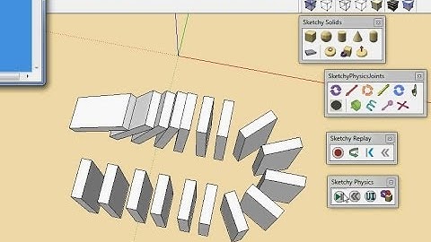 Basic Sketchyphysics Sketchup