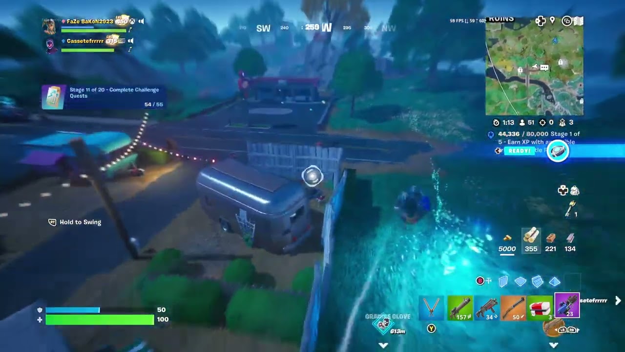 cursed llama caught spawning in fortnite!