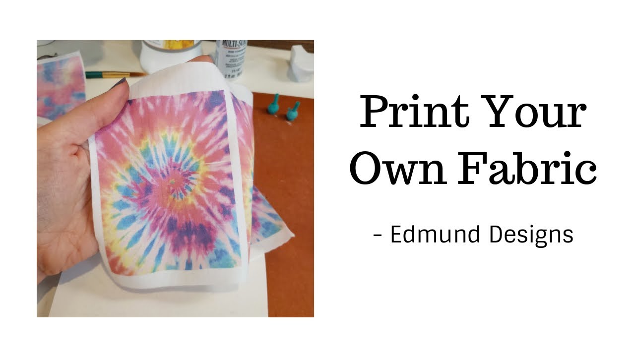 Print Your Own Fabric YouTube Print Your Own Fabric YouTube